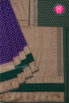 Semi Banarasi Georgette Silk Saree-Bentex Design-PA11407