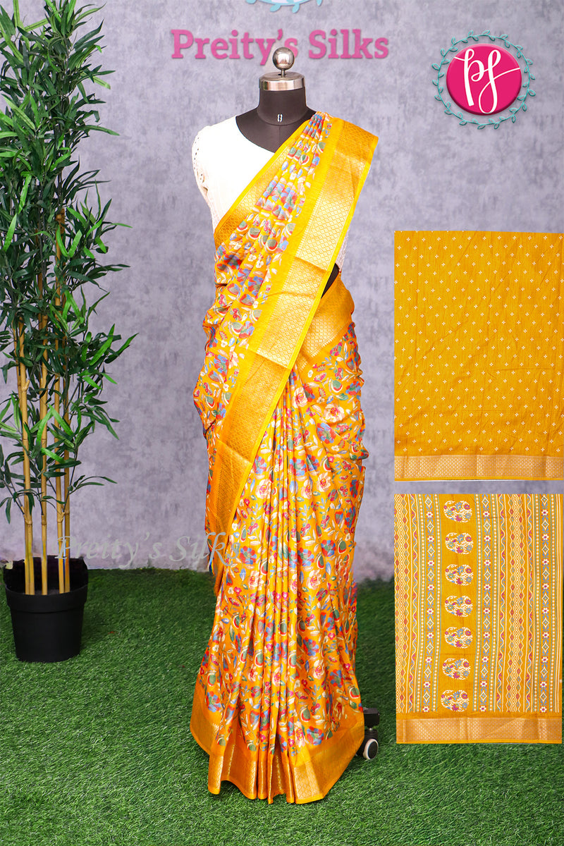 Semi Dola Silk Saree-PA14943