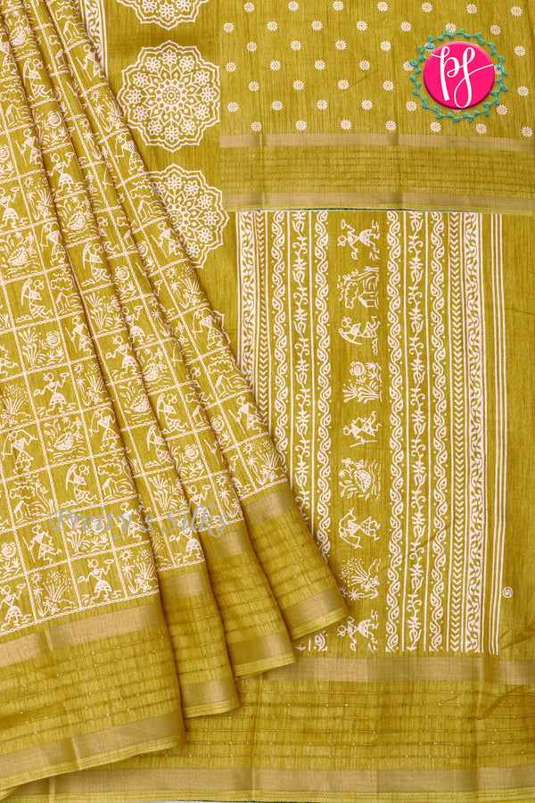 Semi Dola Silk saree Saree-Worlyprints-PA18161