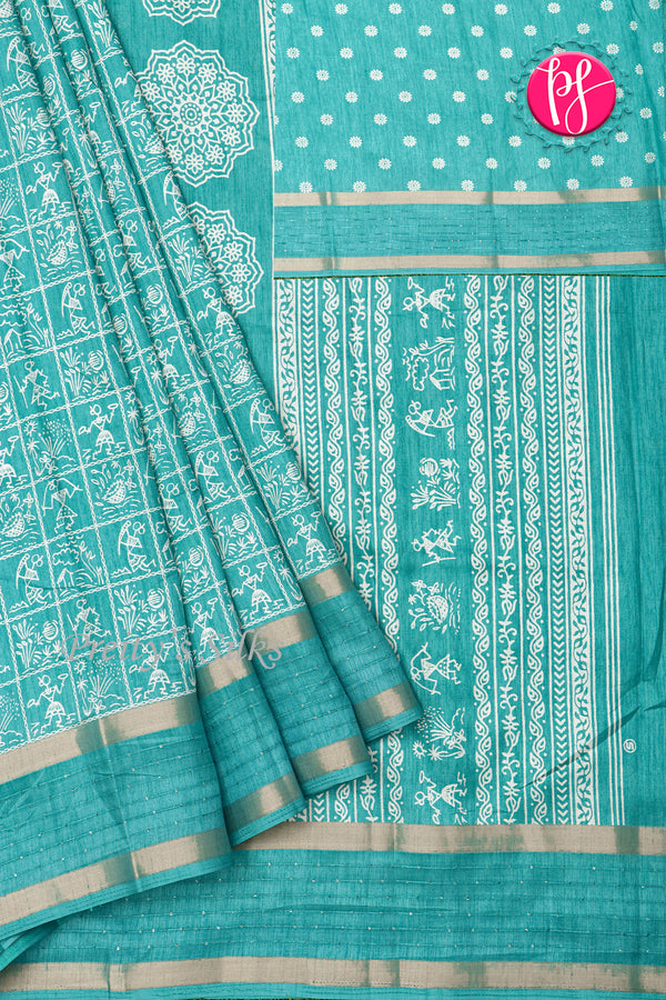 Semi Dola Silk saree Saree-Worlyprints-PA18161