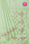 Semi Tussar Silk Saree-PA21223