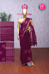 Semi Tussar Silk Saree-PA20435