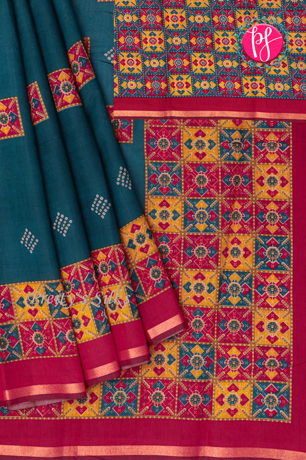 Cotton Blend Saree-PA22998