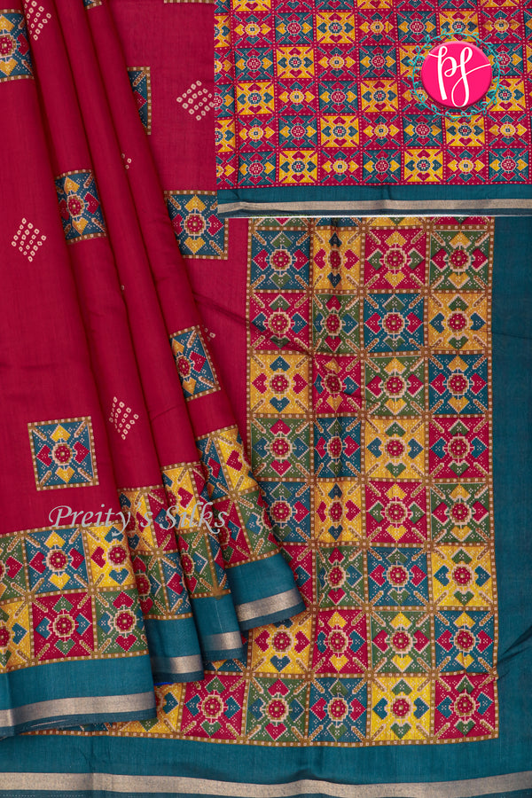 Cotton Blend Saree-PA22998