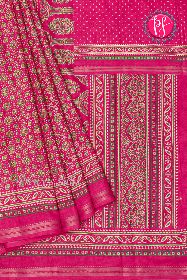 Semi dola silk Saree-PA23150