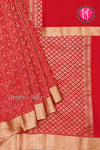 PURE KADDI BANARASI CREPE SILK SAREE-PA23868