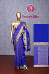 PURE KADDI BANARASI CREPE SILK SAREE-PA23868