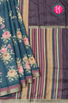 Semi Tussar Silk Saree-PA24013