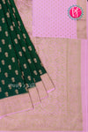 Semi Banarasi Georgette silk Saree-PA24209