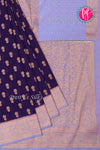 Semi Banarasi Georgette silk Saree-PA24209