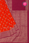Semi Banarasi Georgette silk Saree-PA24209