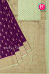 Semi Banarasi Georgette silk Saree-PA24209