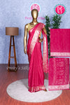 Semi dola silk Saree-PA26951