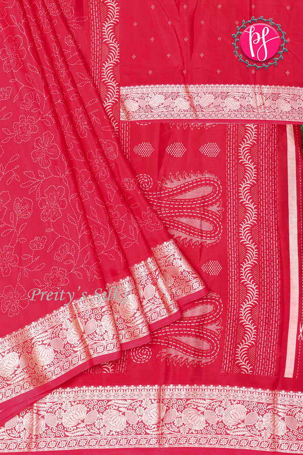Semi dola silk Saree-PA26951