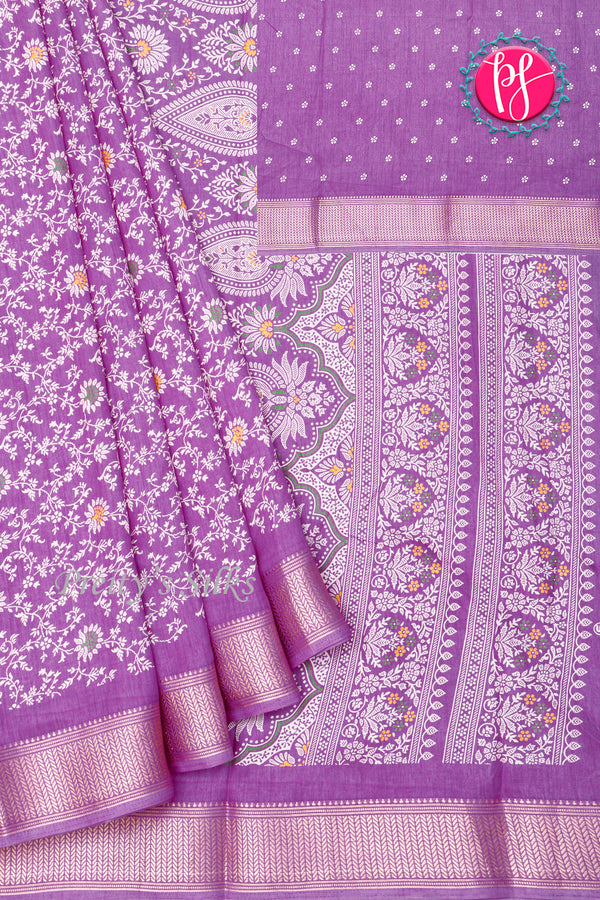 Semi Dola Silk Saree-PA27611