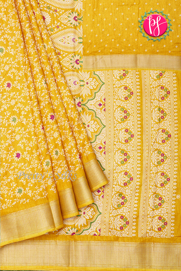 Semi Dola Silk Saree-PA27611