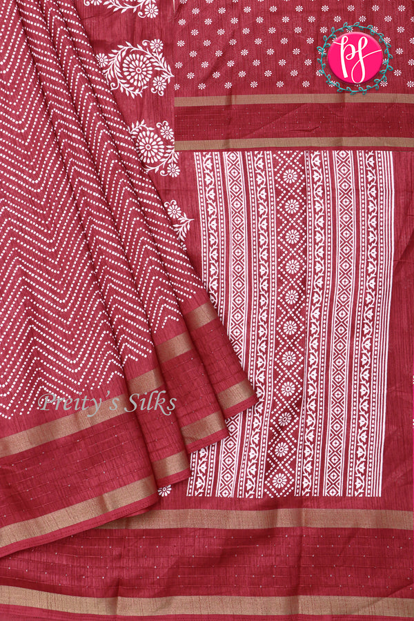 Semi dola silk saree - PA28025