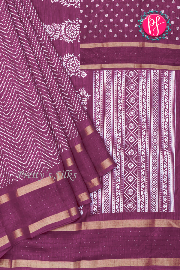 Semi dola silk saree - PA28025