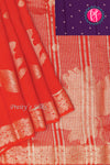 Viscose Tussar Georgette Silk Saree-PA32311