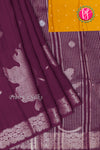 Viscose Tussar Georgette Silk Saree-PA32311