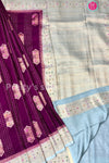 Semi Banarasi crepe Silk Saree-PA38474
