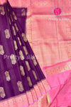 Semi Banarasi crepe Silk Saree-PA38474