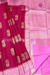 Semi Banarasi crepe Silk Saree-PA38474