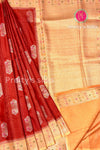 Semi Banarasi crepe Silk Saree-PA38474