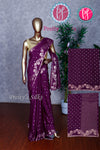 Semi Mysore crepe Silk Saree-PA42586