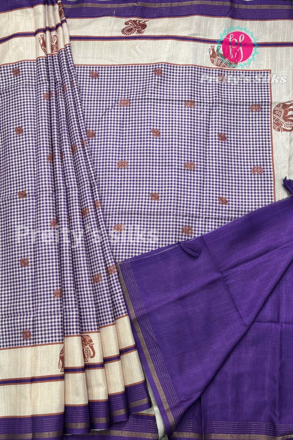 Semi silk saree -PA47290