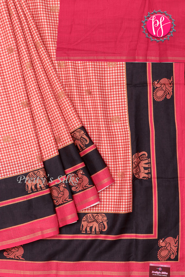Semi silk saree -PA47290
