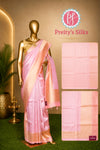 Semi Crepe Tissue silk saree - PA48207
