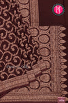 Semi Banarasi crepe silk saree - PA48299