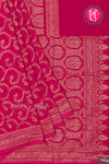 Semi Banarasi crepe silk saree - PA48299