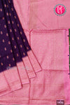 Semi Tussar Dupion silk saree - PA48484