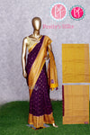 Semi Tussar Dupion silk saree - PA48484