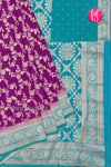 Semi Banarasi Georgette Silk Saree-PA48904