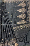 Semi Banarasi Crepe Silk Saree-PA49841