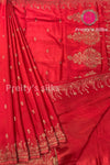 Semi Banarasi Crepe Silk Saree-PA49841