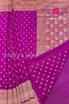 Semi Banarasi Georgette Silk Saree-PA49882