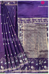 Semi Banarasi silk saree-PA49926(Please check pallu pic before ordering)