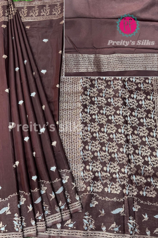 Semi Banarasi silk saree-PA49926