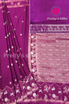 Semi Banarasi silk saree-PA49926(Please check pallu pic before ordering)