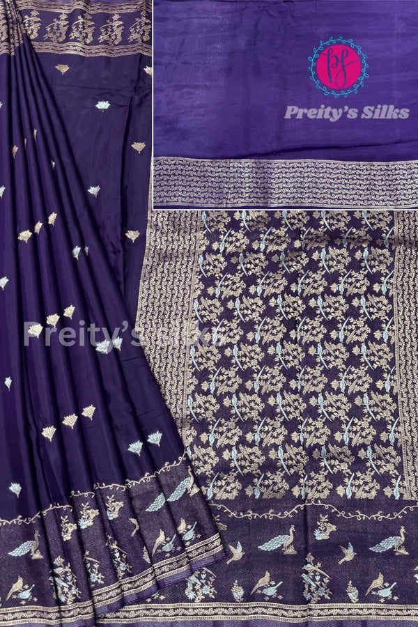 Semi Banarasi silk saree-PA49926