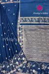 Semi Banarasi silk saree-PA49926(Please check pallu pic before ordering)