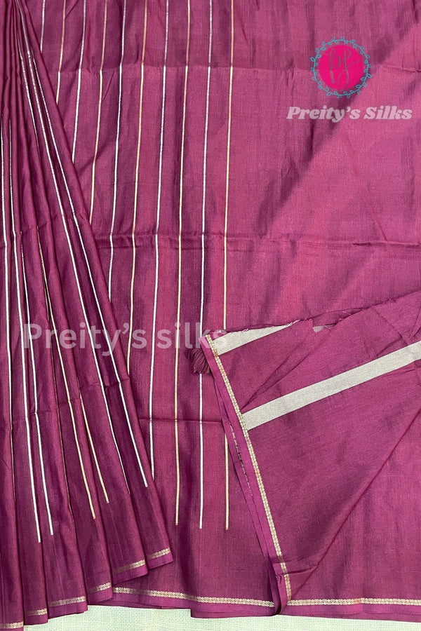 Semi Tussar Silk Saree-PA50020