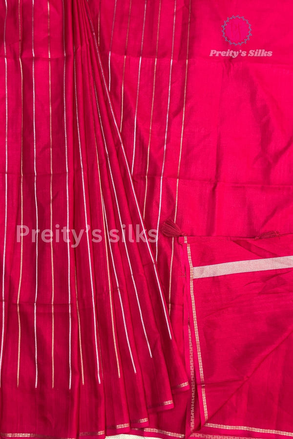 Semi Tussar Silk Saree-PA50020