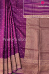 Semi Banarasi Tussar dupion Silk Saree - PA50421