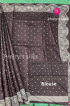 Semi Banarasi Tussar Dupion With Antique Zari Saree-PA50421