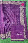 Semi Banarasi Tussar Dupion With Antique Zari Saree-PA50421